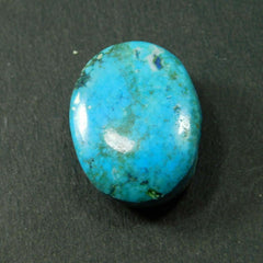 31.20 Carat Oval Cut Cabochon Blue Turquoise Natural CERTIFIED Loose Gemstone