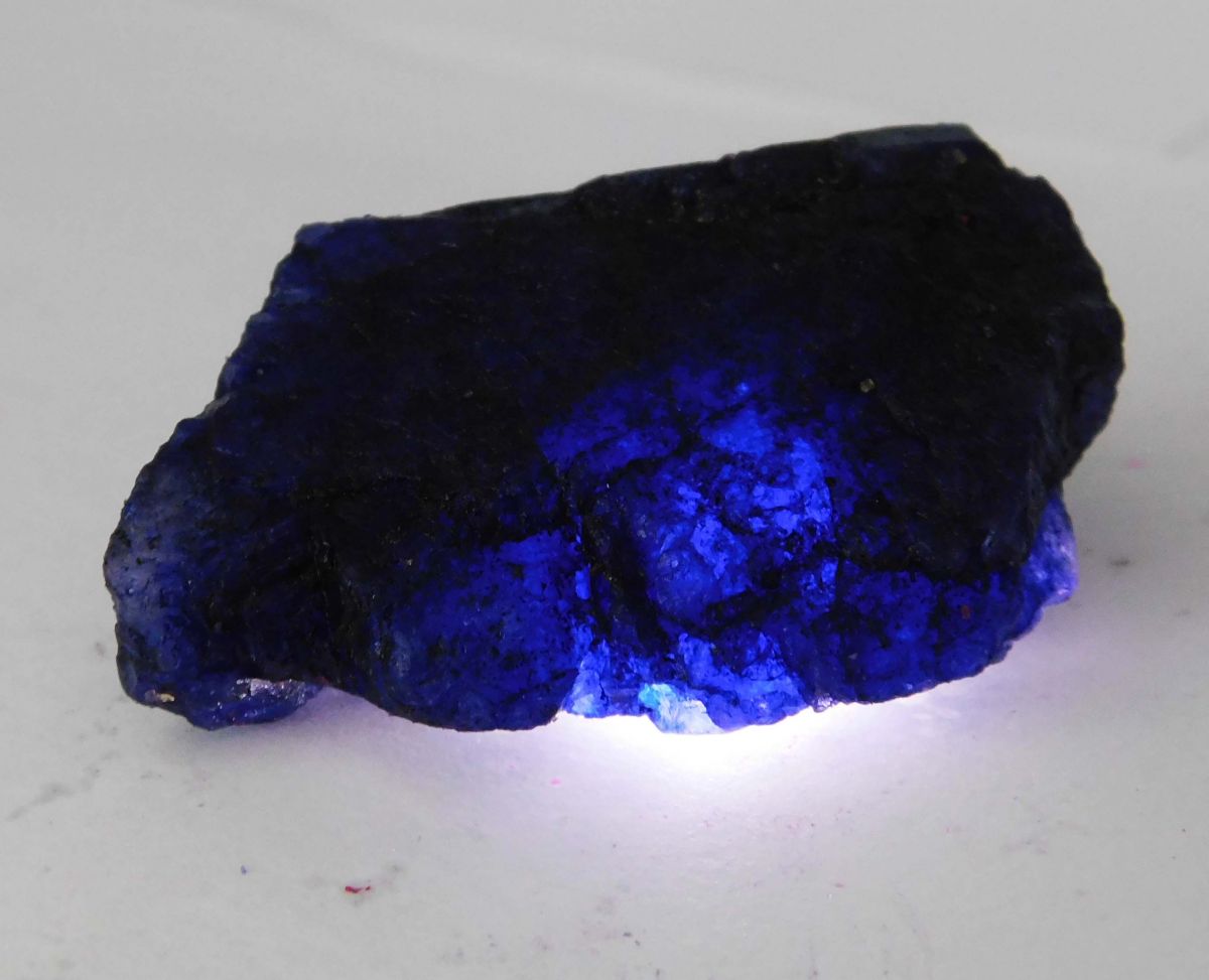 Blue Sapphire CERTIFIED 260 Ct Natural Huge Rough Earth Mined Loose Gemstone