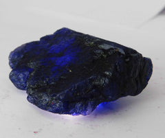 Blue Sapphire CERTIFIED 260 Ct Natural Huge Rough Earth Mined Loose Gemstone