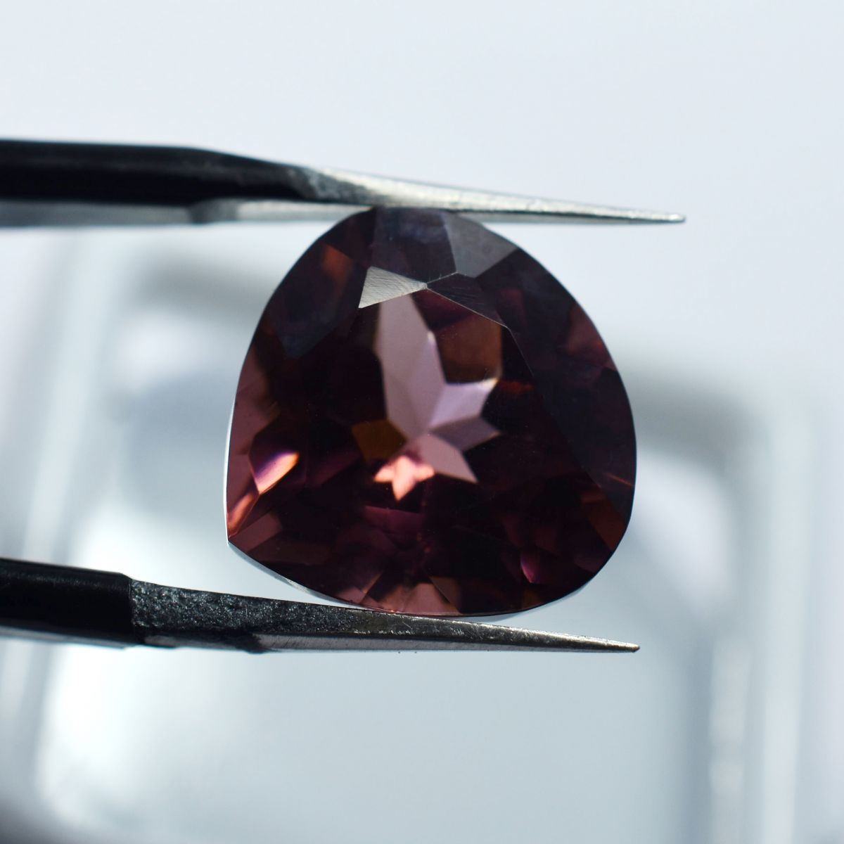 10.80 Ct Natural Loose Gemstone Padparadscha Sapphire Pear Cut CERTIFIED