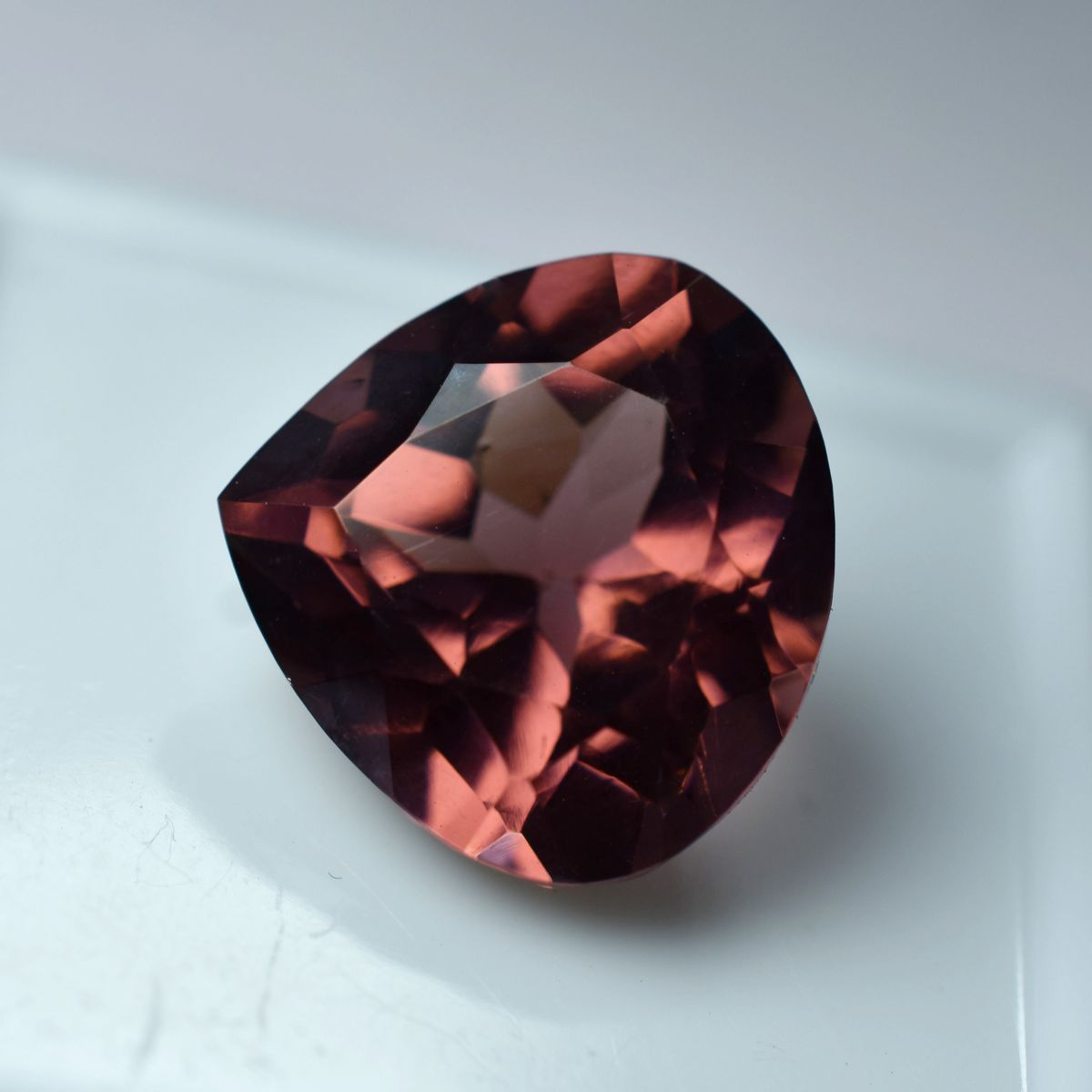 10.80 Ct Natural Loose Gemstone Padparadscha Sapphire Pear Cut CERTIFIED