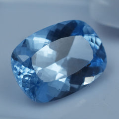 5.70 Carat Cushion Shape Blue Sapphire CERTIFIED Natural Loose Gemstone