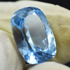 5.70 Carat Cushion Shape Blue Sapphire CERTIFIED Natural Loose Gemstone