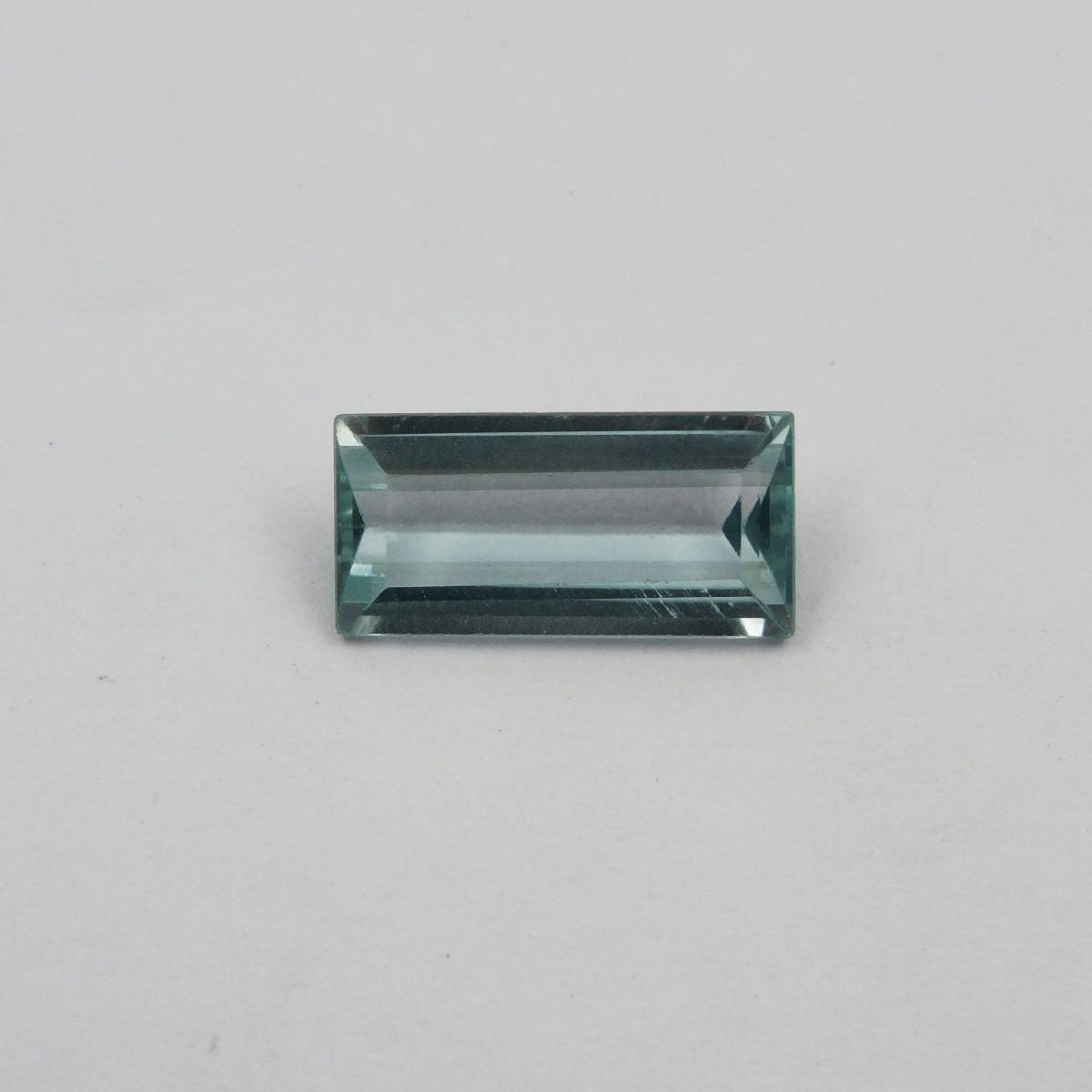 6.15 Ct CERTIFIED A++ Blue Aquamarine Natural Loose Gemstone Baguette Shape