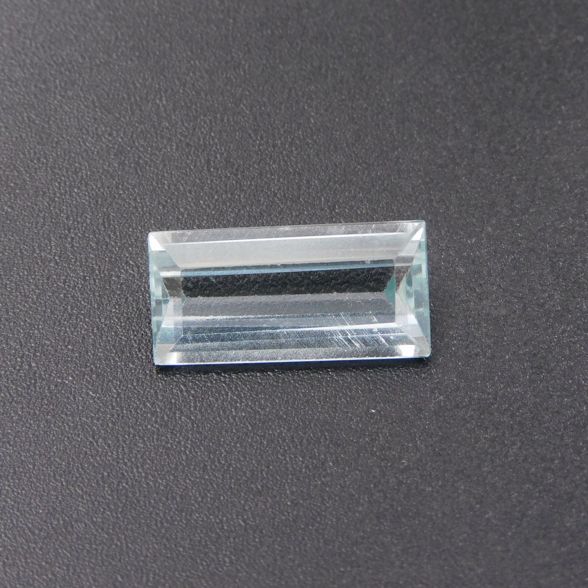 6.15 Ct CERTIFIED A++ Blue Aquamarine Natural Loose Gemstone Baguette Shape