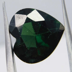 5 Ct NATURAL Green Sapphire Heat Cut CERTIFIED Ring Size Sapphire Loose Gemstone