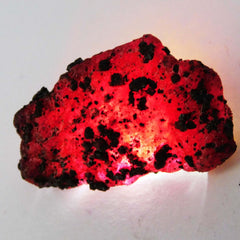 44 Ct Natural Red Ruby Huge Rough Earth Mined CERTIFIED Loose Gemstone