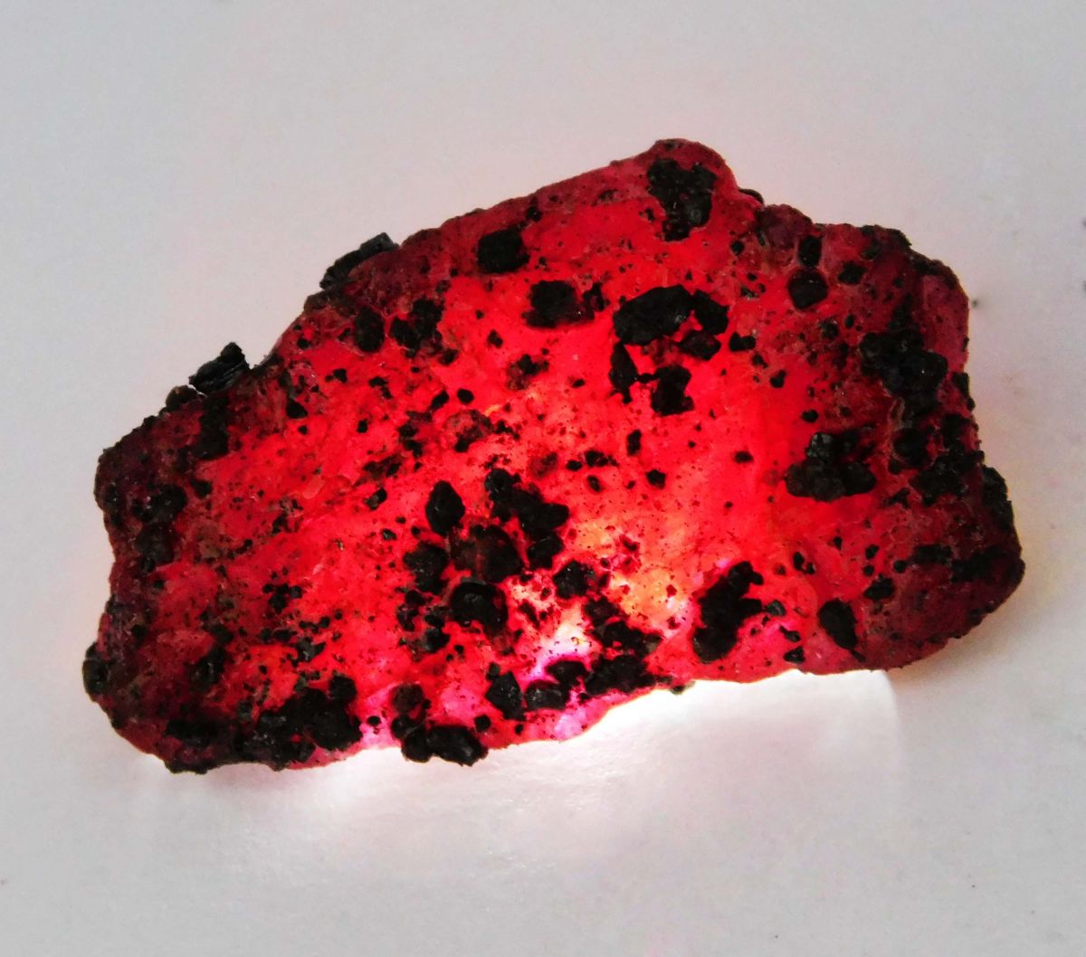 44 Ct Natural Red Ruby Huge Rough Earth Mined CERTIFIED Loose Gemstone