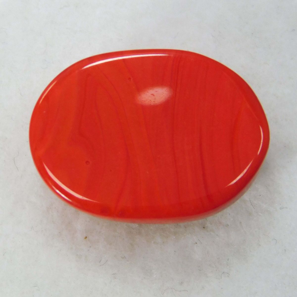 10 Ct Natural Italian Red Coral Loose Gemstone Cabochon Oval Cut