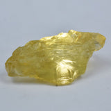 CERTIFIED Lemon Topaz 45.55 Ct Natural UNCUT ROUGH Earth Mined Loose Gemstone