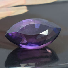 10.56 Carat Marquise Cut Purple Tanzanite Natural CERTIFIED Loose Gemstone