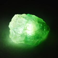 26.15 Carat Natural Emerald Green Uncut Raw Rough CERTIFIED Gemstone Huge Size