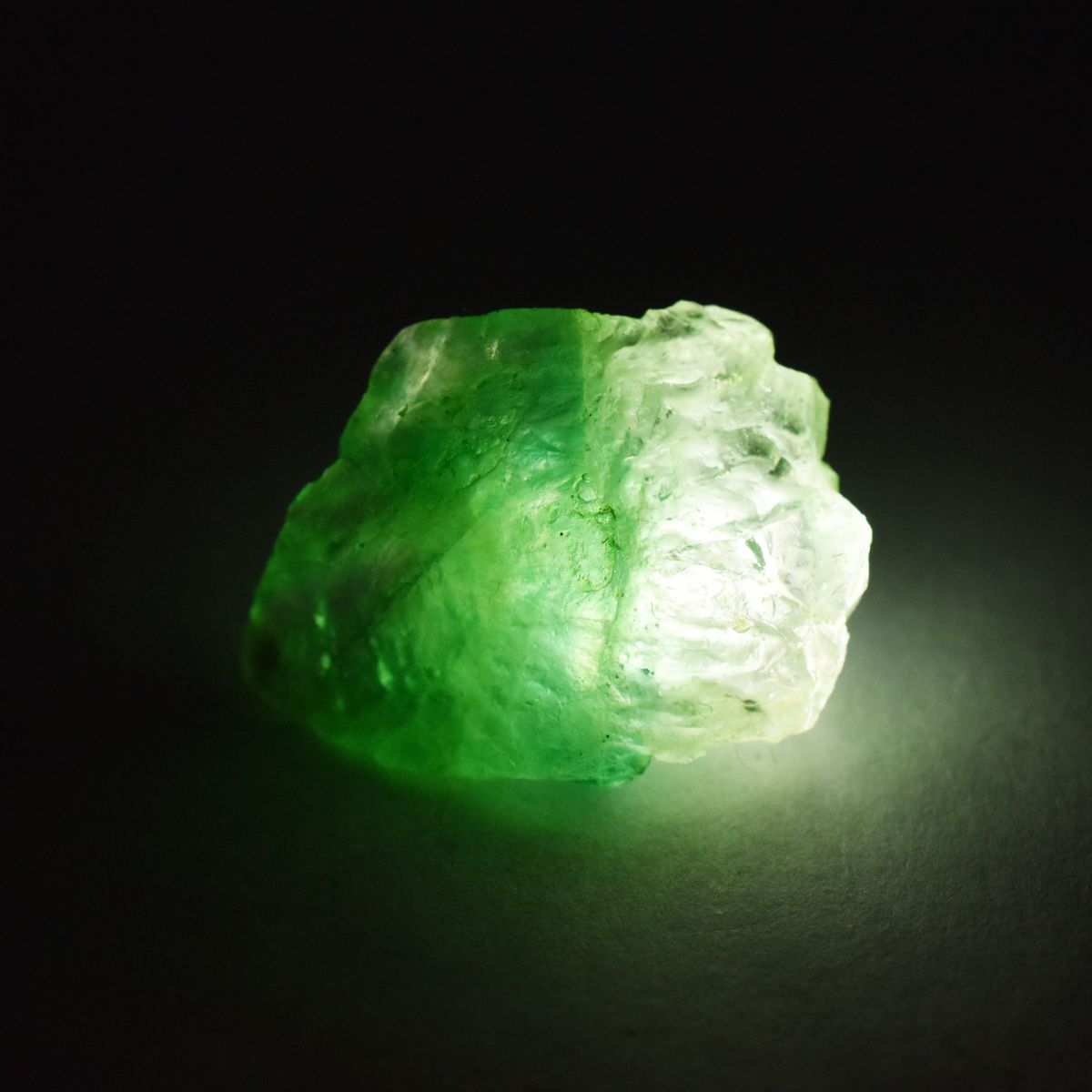 26.15 Carat Natural Emerald Green Uncut Raw Rough CERTIFIED Gemstone Huge Size