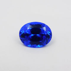 28.35 Ct Natural Blue Tanzanite Oval Cut CERTIFIED Loose Gemstone