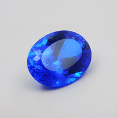 28.35 Ct Natural Blue Tanzanite Oval Cut CERTIFIED Loose Gemstone