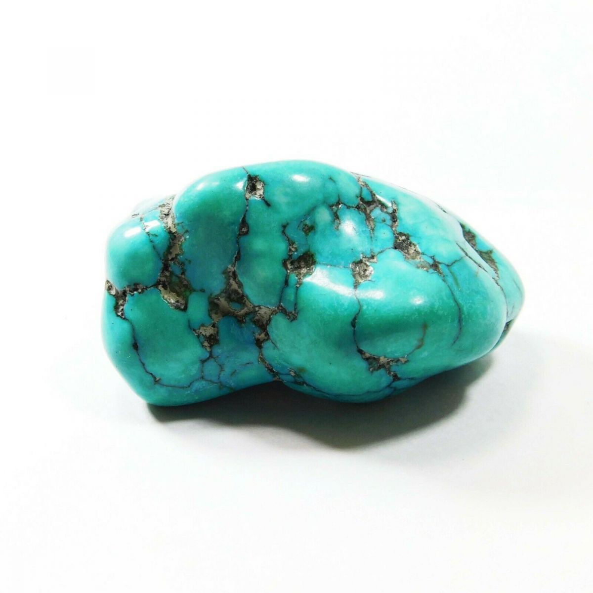 100 Ct Natural Arizona Blue Turquoise Uncut Rough CERTIFIED Loose Gemstone