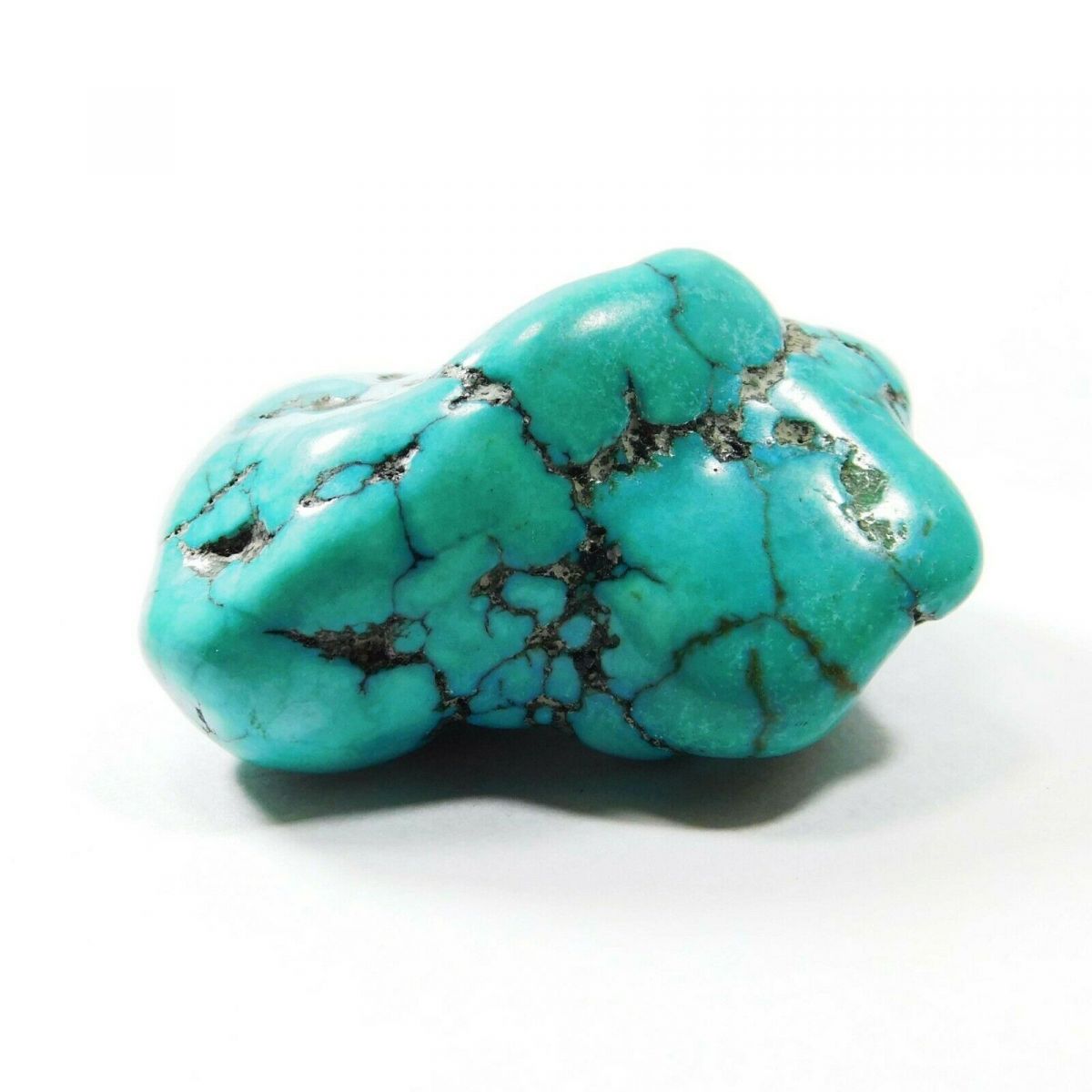 100 Ct Natural Arizona Blue Turquoise Uncut Rough CERTIFIED Loose Gemstone