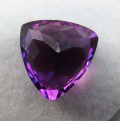 Splendid Natural 7.69 Ct Purple Tanzanite Trillion Cut CERTIFIED Loose Gemstone