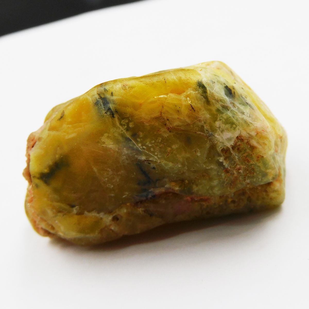 188.05 Ct Natural Opal Rough Earth Mined CERTIFIED Yellow Gemstones Huge Size