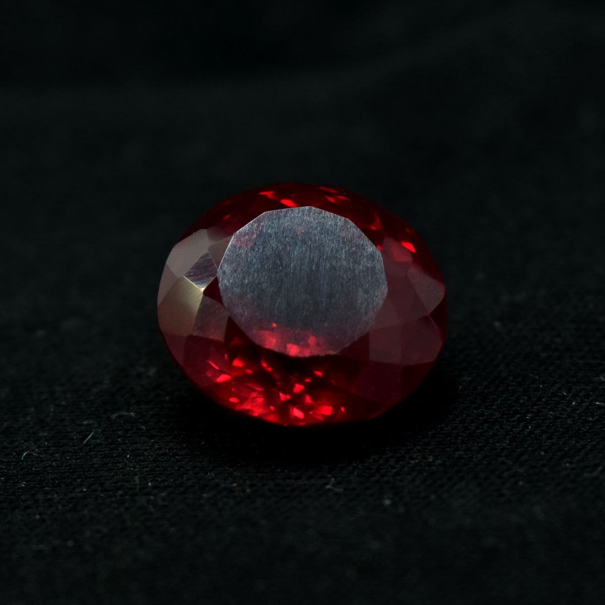 8.30 Ct Natural Stunning Quality Red Ruby CERTIFIED Loose Gemstone Round Cut.