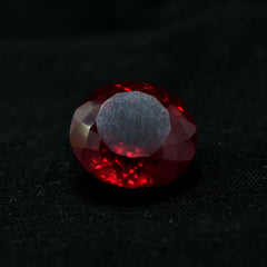 8.30 Ct Natural Stunning Quality Red Ruby CERTIFIED Loose Gemstone Round Cut.