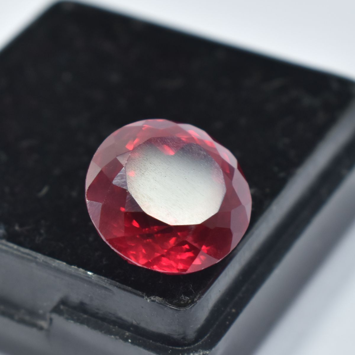 8.30 Ct Natural Stunning Quality Red Ruby CERTIFIED Loose Gemstone Round Cut.