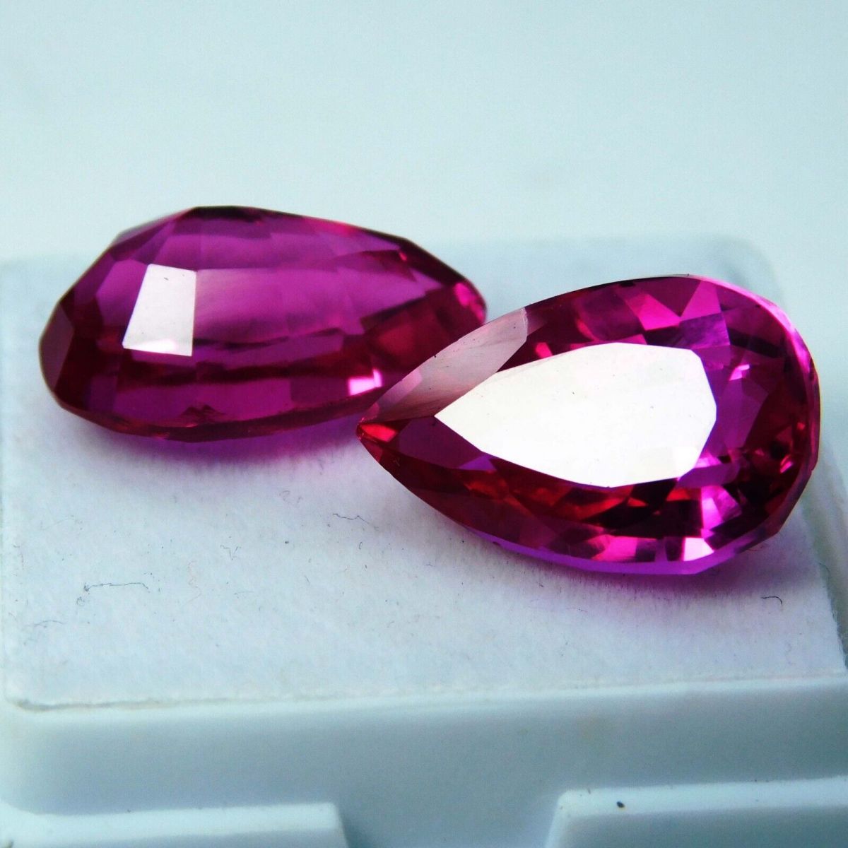 Most Demandable Pink SAPPHIRE Natural 17 Ct Loose Gemstones Pear Cut CERTIFIED