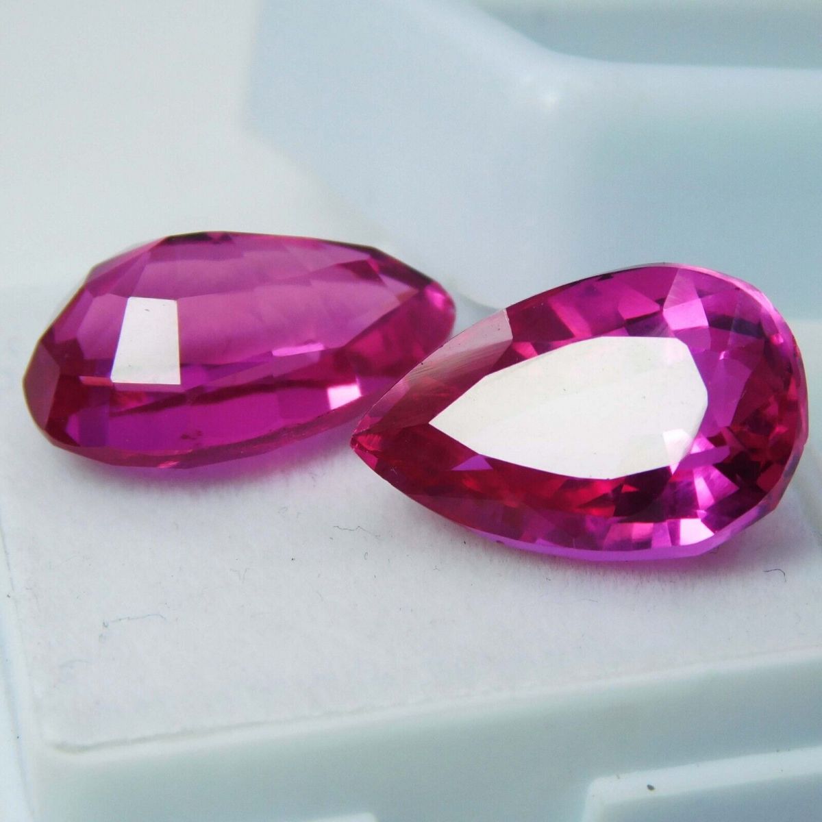 Most Demandable Pink SAPPHIRE Natural 17 Ct Loose Gemstones Pear Cut CERTIFIED