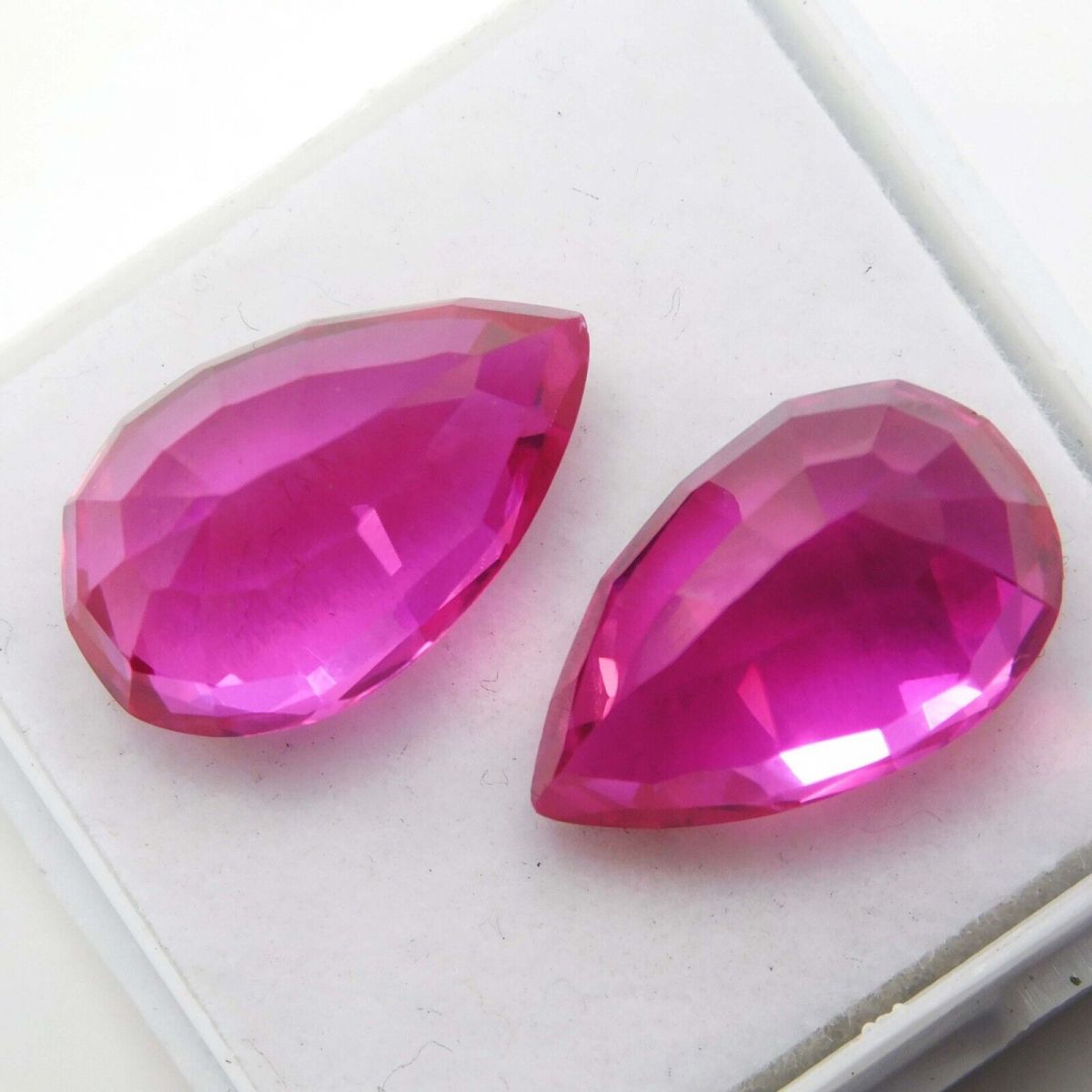 Most Demandable Pink SAPPHIRE Natural 17 Ct Loose Gemstones Pear Cut CERTIFIED