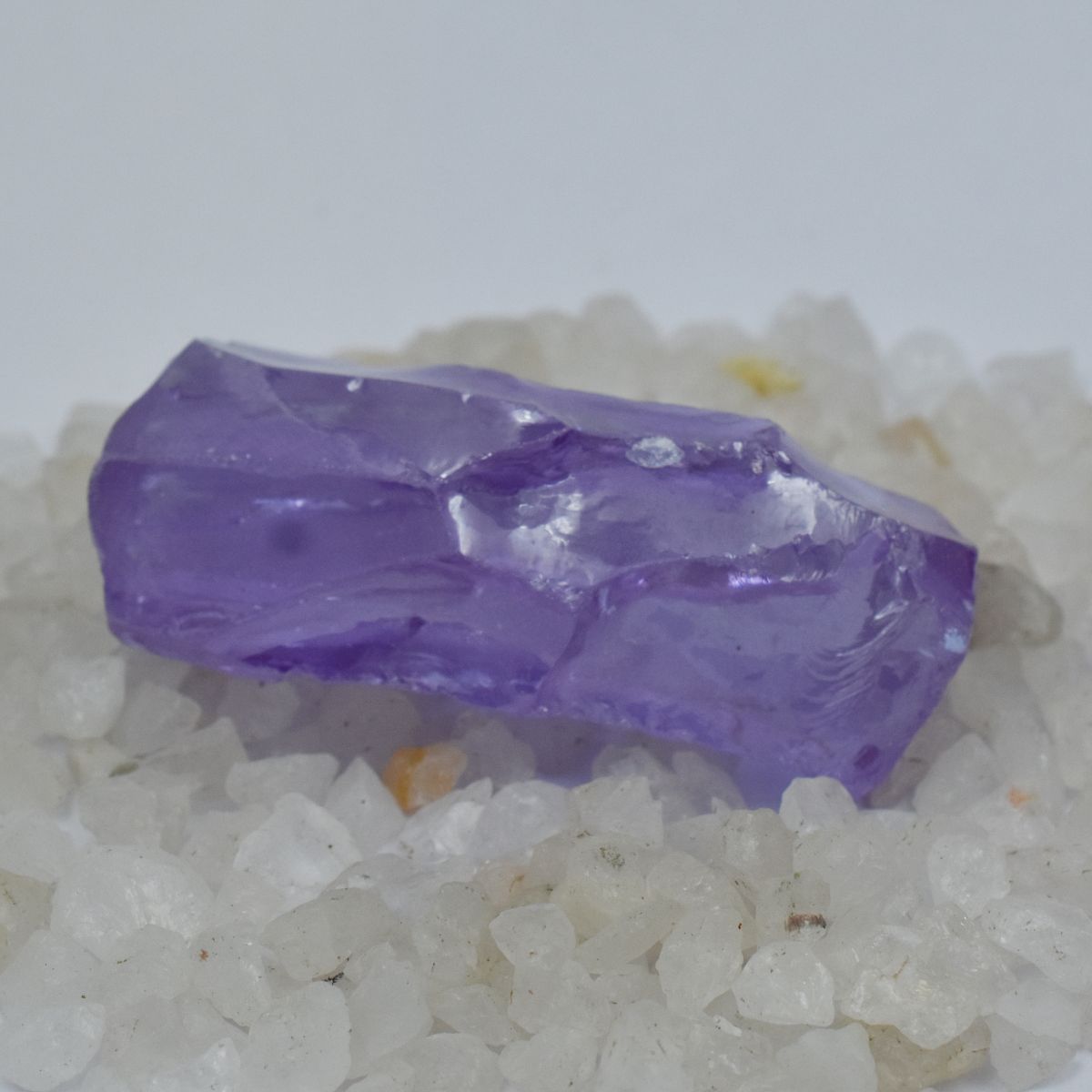 Rough Sapphire Uncut Natural Purple 287.85 Ct Free Gift Loose Gemstone CERTIFIED