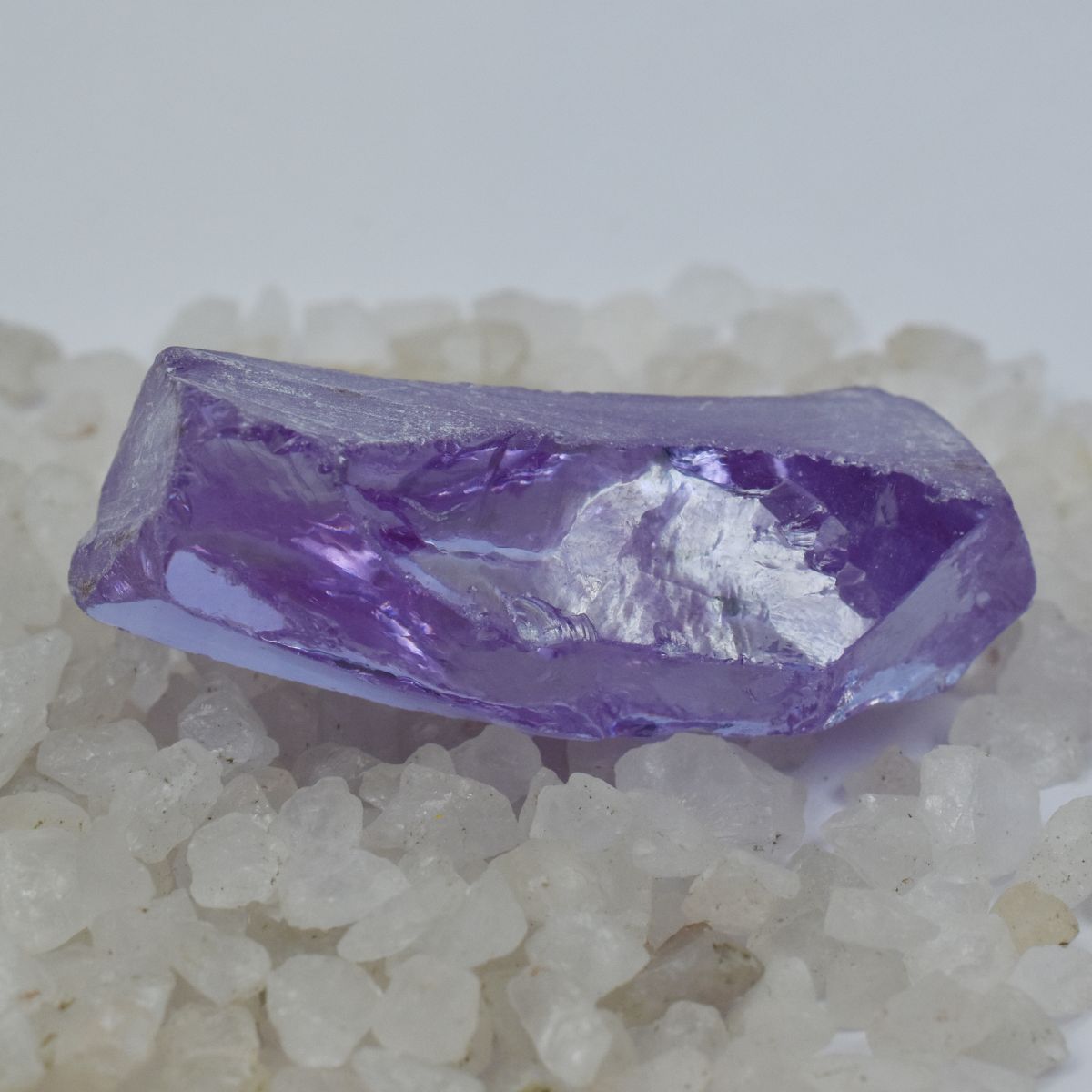 Rough Sapphire Uncut Natural Purple 287.85 Ct Free Gift Loose Gemstone CERTIFIED