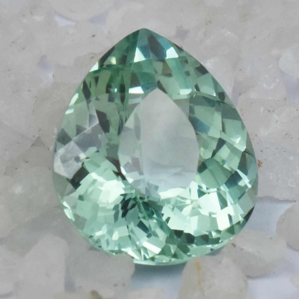 Sapphire 27.45 Ct Pear Cut Bluish Green Natural CERTIFIED Loose Gemstone