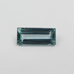 11.60 Ct Natural Blue Aquamarine Perfect Baguette Cut CERTIFIED Loose Gemstone