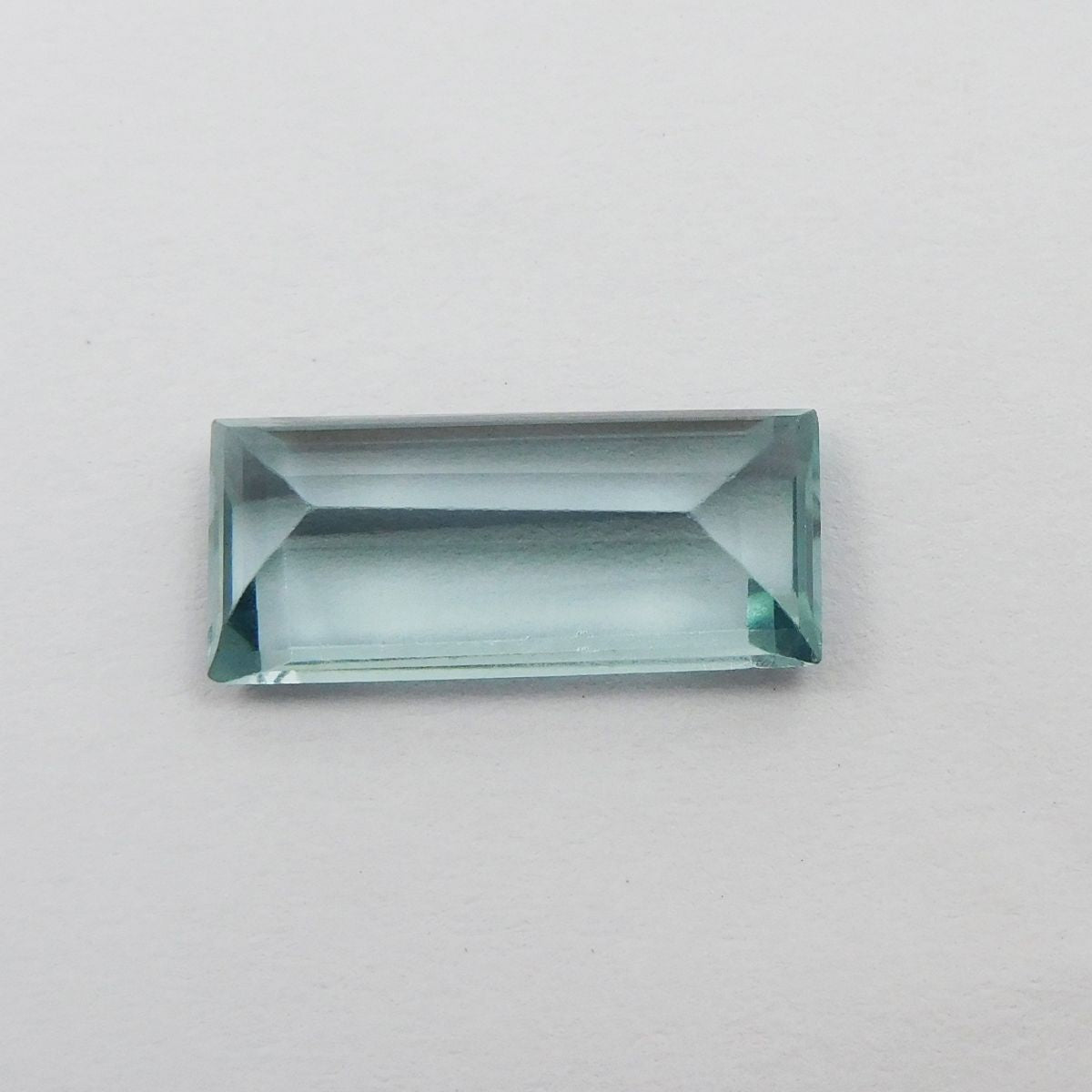 11.60 Ct Natural Blue Aquamarine Perfect Baguette Cut CERTIFIED Loose Gemstone