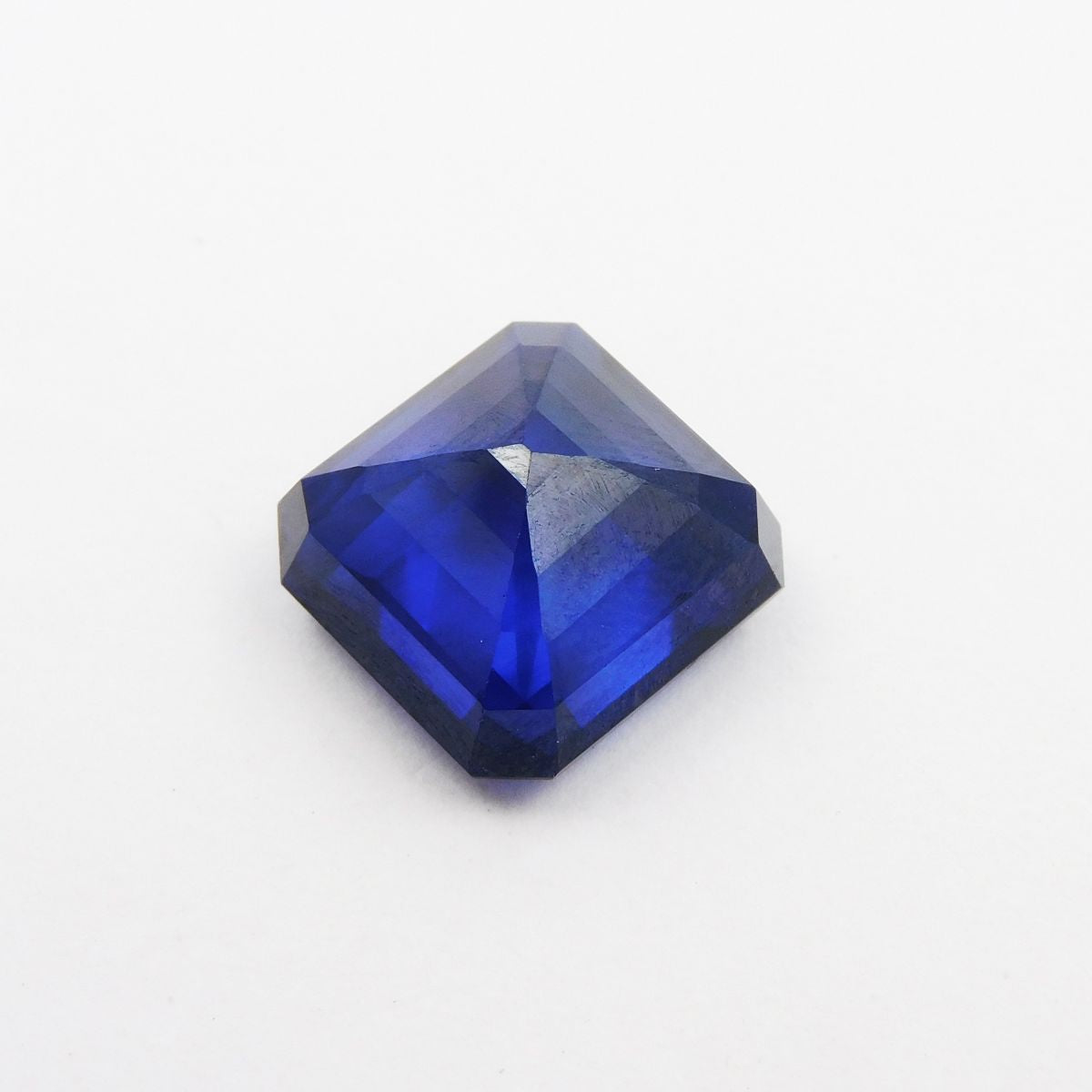 Natural Blue Tanzanite Perfect Square Cut CERTIFIED 13.45 Carat Loose Gemstone