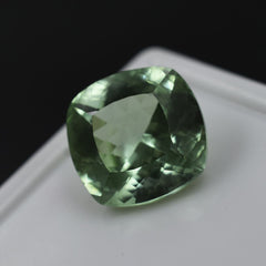 Bluish Green Montana Sapphire Cushion CERTIFIED 11.35 Ct Natural Loose Gemstone