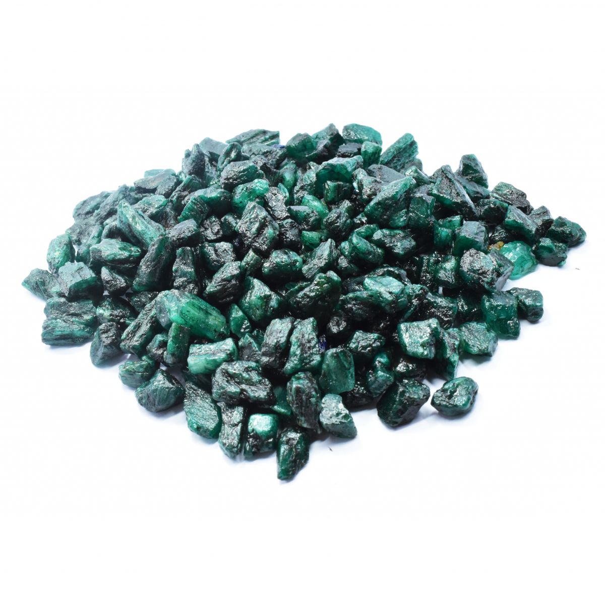 CERTIFIED 1000 Carat Natural Green Emerald Uncut Rough Loose Gemstone Lot