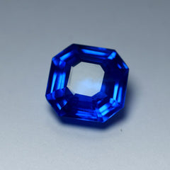 10.25 Ct Natural Ceylon Sapphire Blue SQUARE CERTIFIED Necklaces Loose Gemstone