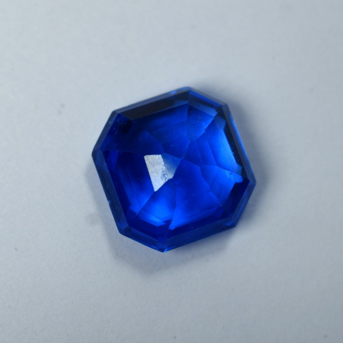 10.25 Ct Natural Ceylon Sapphire Blue SQUARE CERTIFIED Necklaces Loose Gemstone