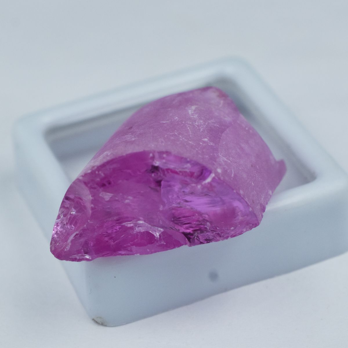 CERTIFIED 48.20 Ct Pink Zircon Natural Uncut Rough Loose Gemstone Zircon Rough