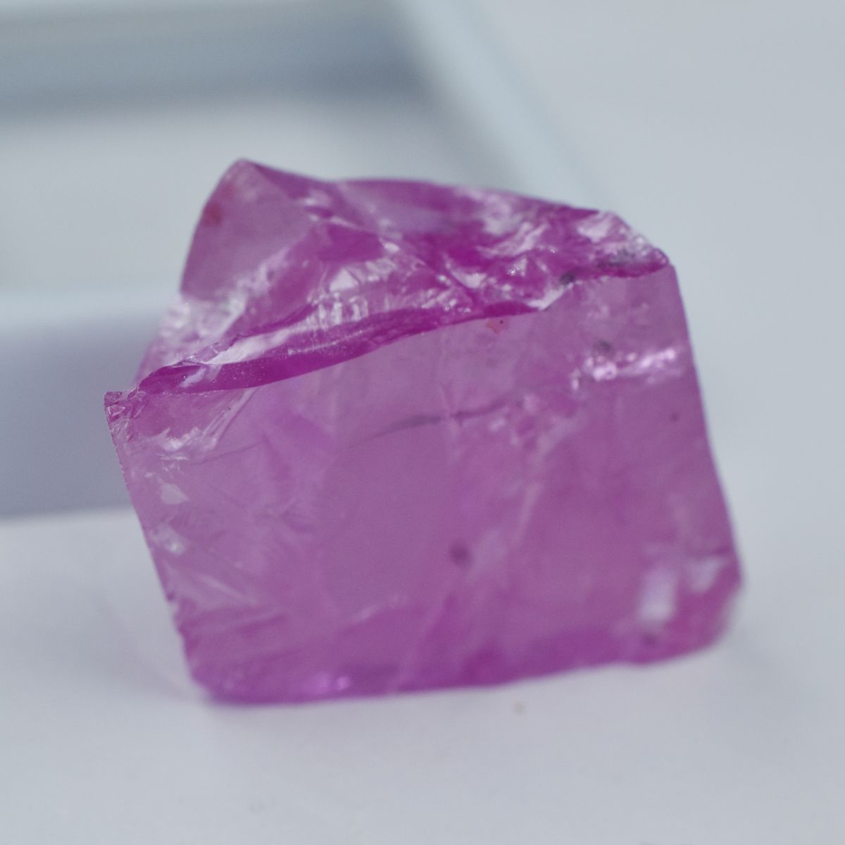 CERTIFIED 48.20 Ct Pink Zircon Natural Uncut Rough Loose Gemstone Zircon Rough