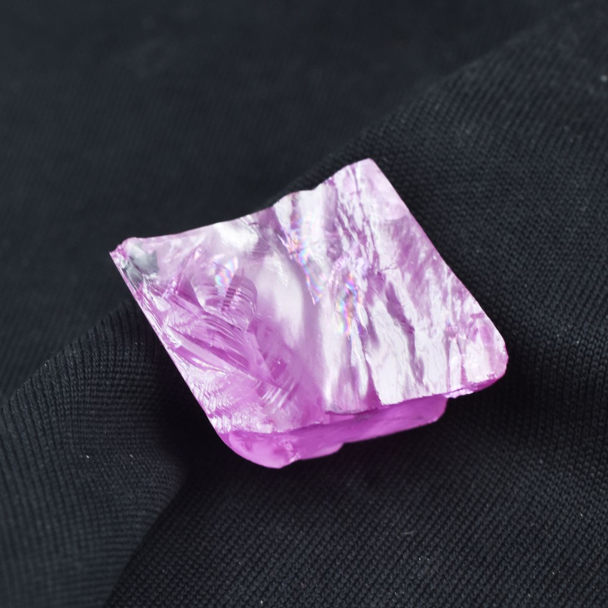 CERTIFIED 48.20 Ct Pink Zircon Natural Uncut Rough Loose Gemstone Zircon Rough