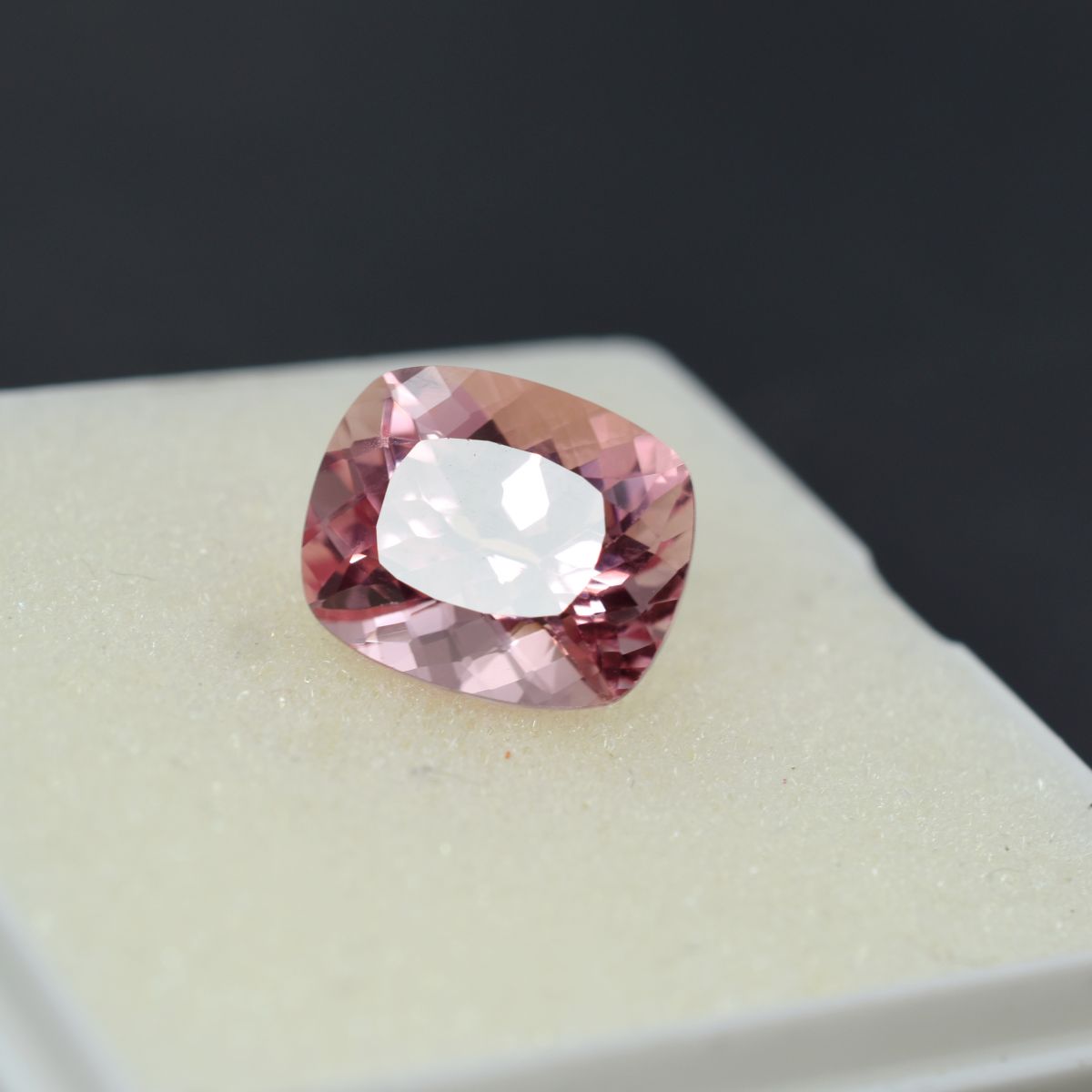 Cushion Cut Padparadscha Sapphire 10.20 Ct Natural Rare CERTIFIED Loose Gemstone