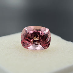 Cushion Cut Padparadscha Sapphire 10.20 Ct Natural Rare CERTIFIED Loose Gemstone