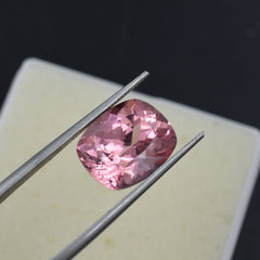 Cushion Cut Padparadscha Sapphire 10.20 Ct Natural Rare CERTIFIED Loose Gemstone