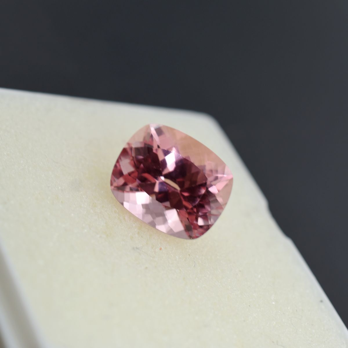 Cushion Cut Padparadscha Sapphire 10.20 Ct Natural Rare CERTIFIED Loose Gemstone