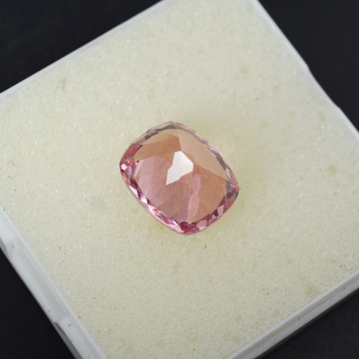 Cushion Cut Padparadscha Sapphire 10.20 Ct Natural Rare CERTIFIED Loose Gemstone