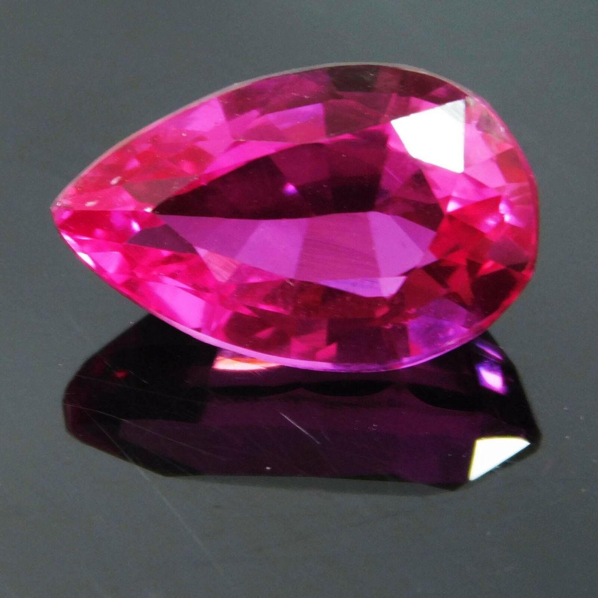 Pink Tourmaline Gemstone CERTIFIED Natural 8.56 Ct Loose Excellent Pear Cut Pair