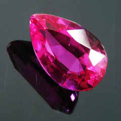 Pink Tourmaline Gemstone CERTIFIED Natural 8.56 Ct Loose Excellent Pear Cut Pair