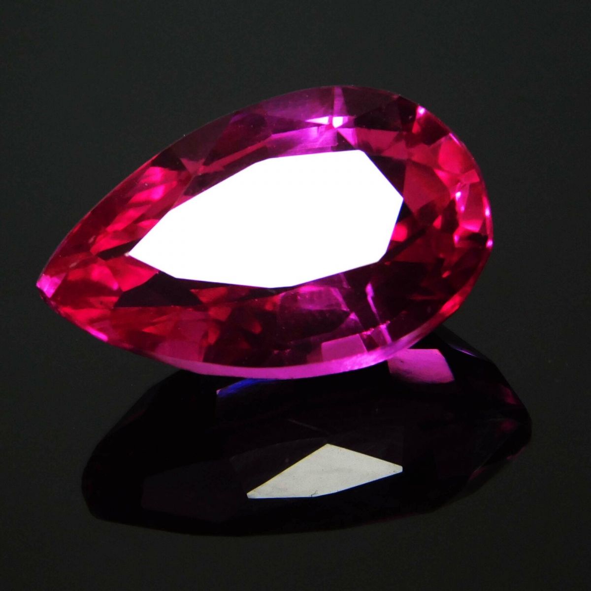 Pink Tourmaline Gemstone CERTIFIED Natural 8.56 Ct Loose Excellent Pear Cut Pair